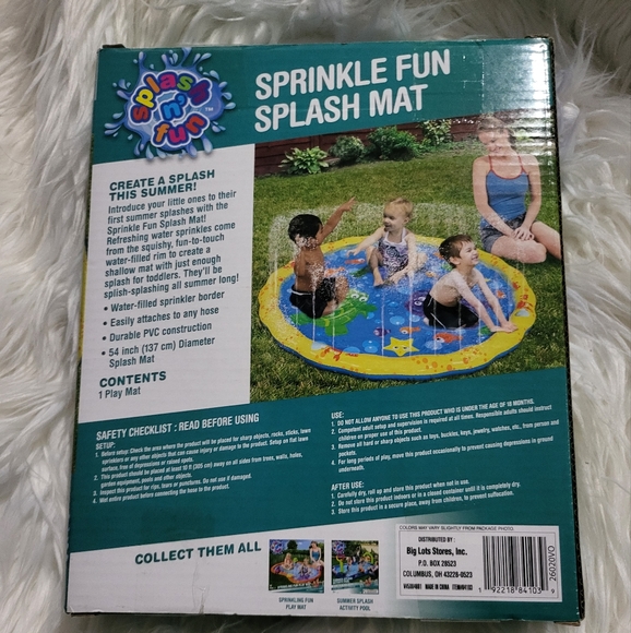 Splash N Fun Sprinkle Fun Splash Mat - Picture 2 of 3